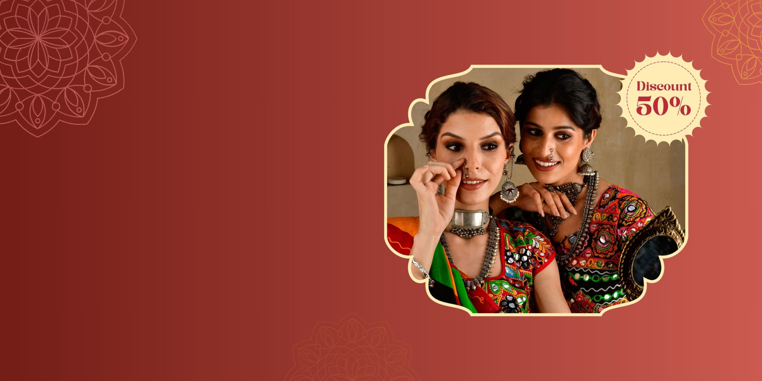 Navratri oxidized jewelry